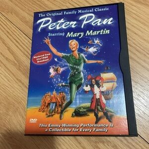 Peter Pan Starring Mary Martin (1999, DVD) EUC
